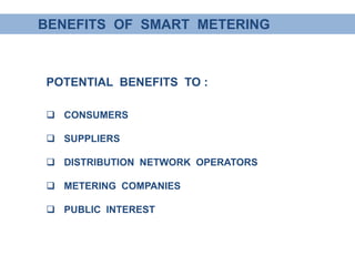 Smart metering in Europe