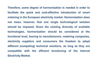 Smart metering in Europe