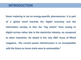 Smart metering in Europe