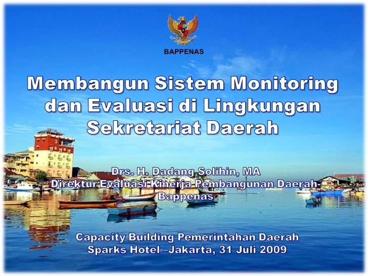 Membangun Sistem Monitoring dan Evaluasi di Lingkungan 