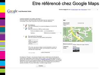Etre référencé chez Google Maps 