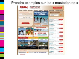 Prendre exemples sur les « mastodontes » 