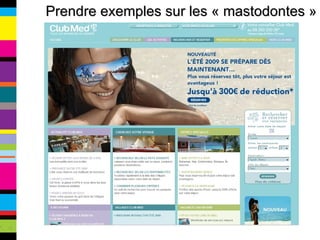Prendre exemples sur les « mastodontes » 
