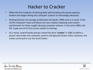 Hacking And Its Prevention | PPT