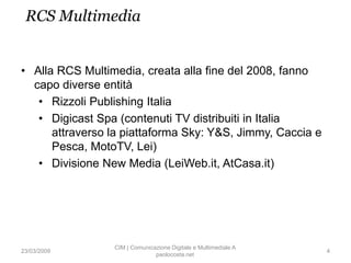 L'informazione online in Italia e il caso Corriere.it
