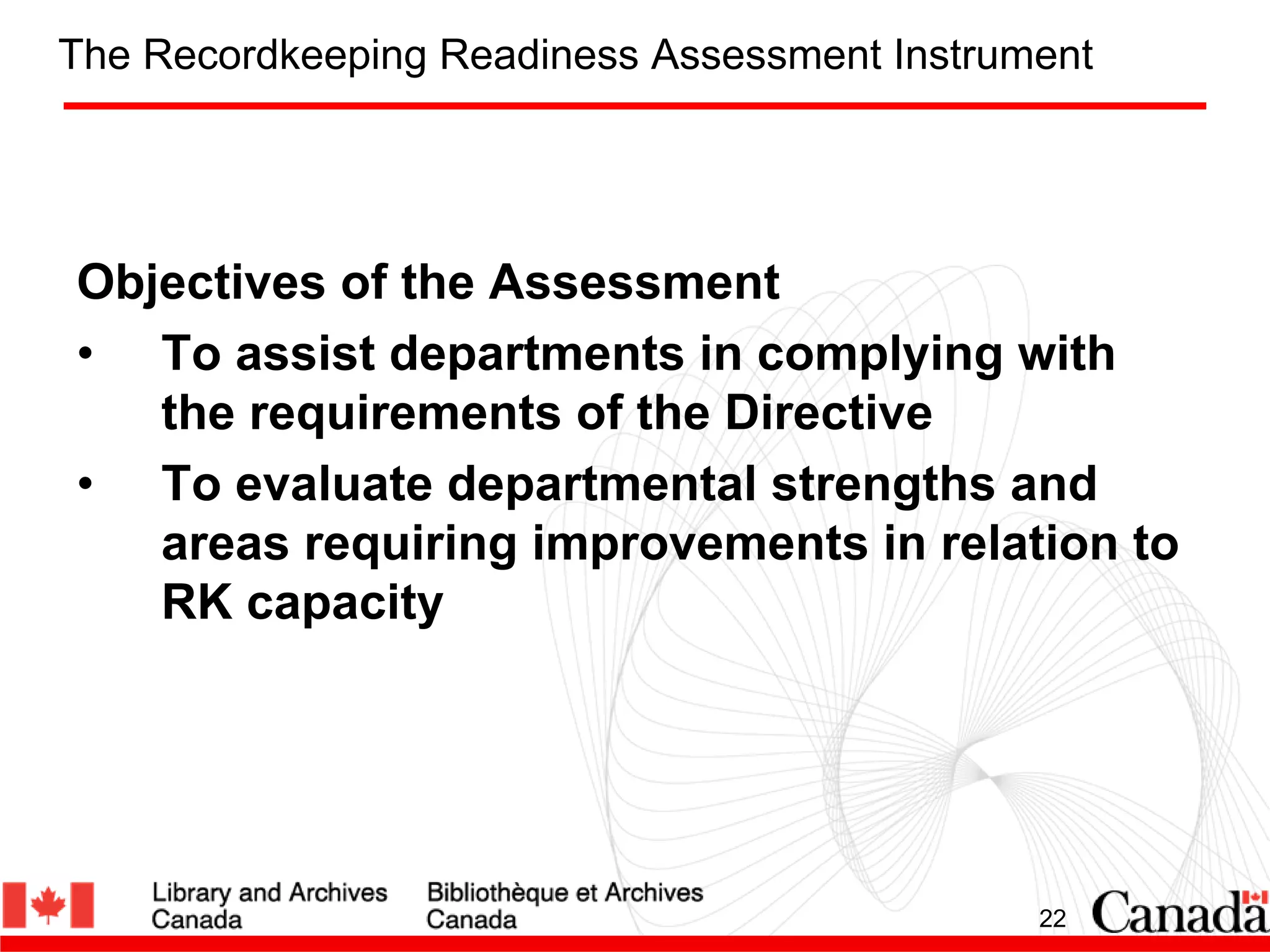 Recordkeeping Directive 101: Everything you wanted to know, but were tooafraid to ask