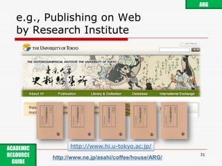 Appendix: Metrics of Institutional Repository30ARGContent: 587K