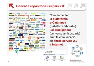 Gencat 2.0 en las 2as Jornadas Catosfera