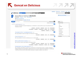 Gencat 2.0 en las 2as Jornadas Catosfera