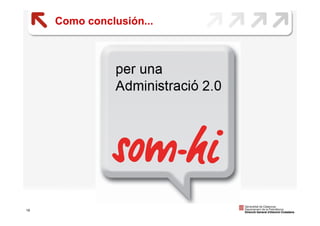 Gencat 2.0 en las 2as Jornadas Catosfera