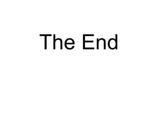 The End 