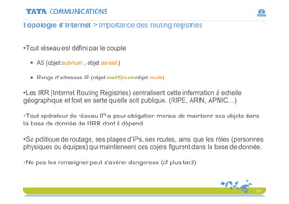 Internet 101 - ESIGETEL Lecture