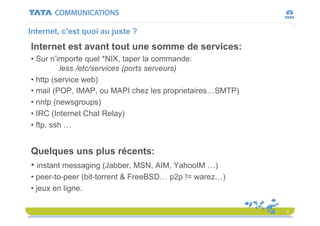 Internet 101 - ESIGETEL Lecture