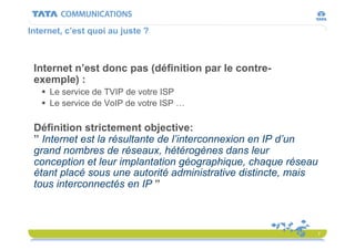 Internet 101 - ESIGETEL Lecture