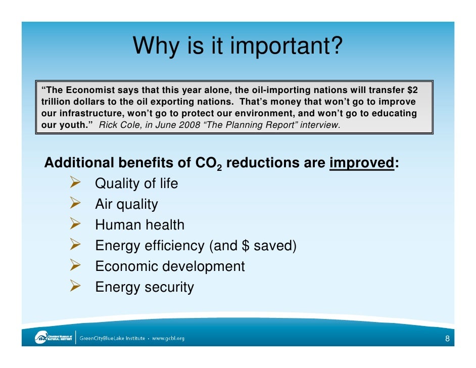 Northeast Ohio Carbon Footprint, Your Carbon Footprint