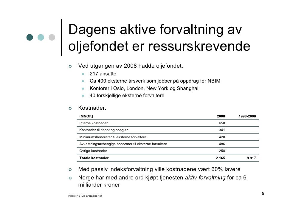 Presentation Holdt Pa Debatt Pa Blindern Om Oljefondet