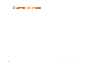 Nuevos clientes




21                     CC BY Jordi Graells ‘Innovación pública y trabajo colaborativo’. Jornada de Inn...