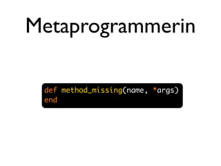 Ruby presentasjon på NTNU 22 april 2009