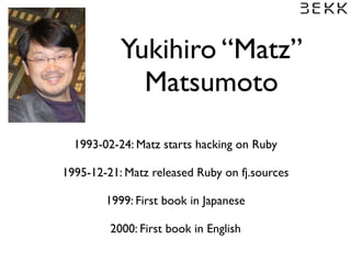 Ruby presentasjon på NTNU 22 april 2009