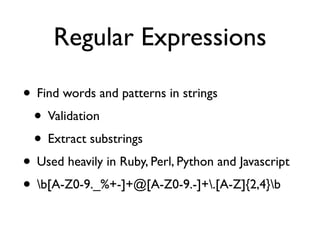 Ruby presentasjon på NTNU 22 april 2009