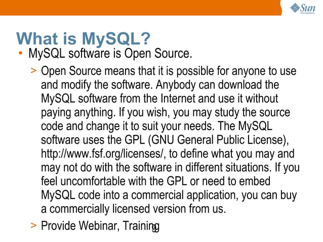 Introduction to Mysql | PPT