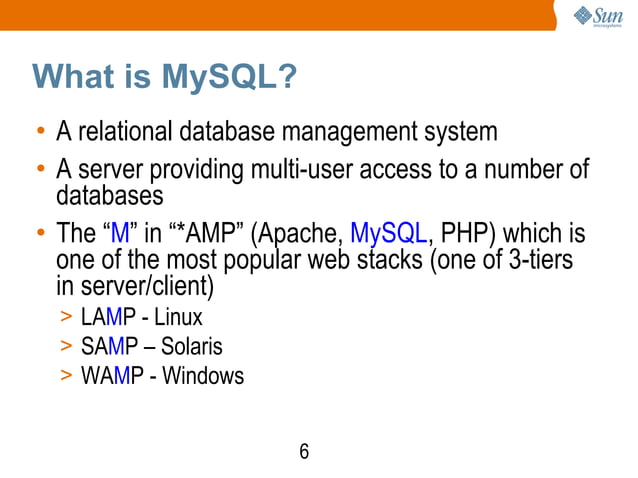 Introduction to Mysql