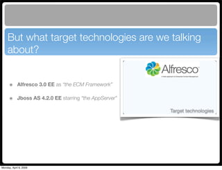 Maven Application Lifecycle Management for Alfresco