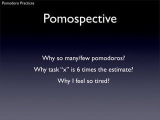 Agile Pomodoro Development