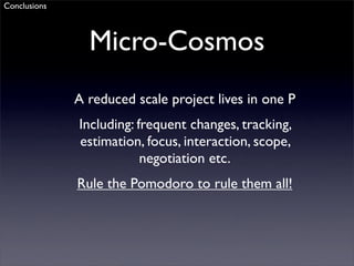 Agile Pomodoro Development