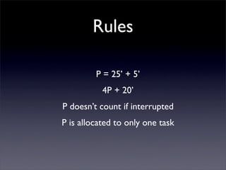 Agile Pomodoro Development