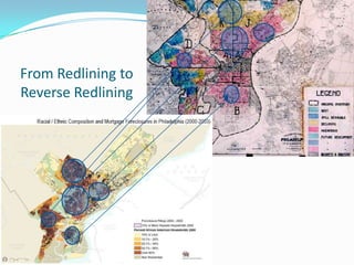 From Redlining to
Reverse Redlining
 