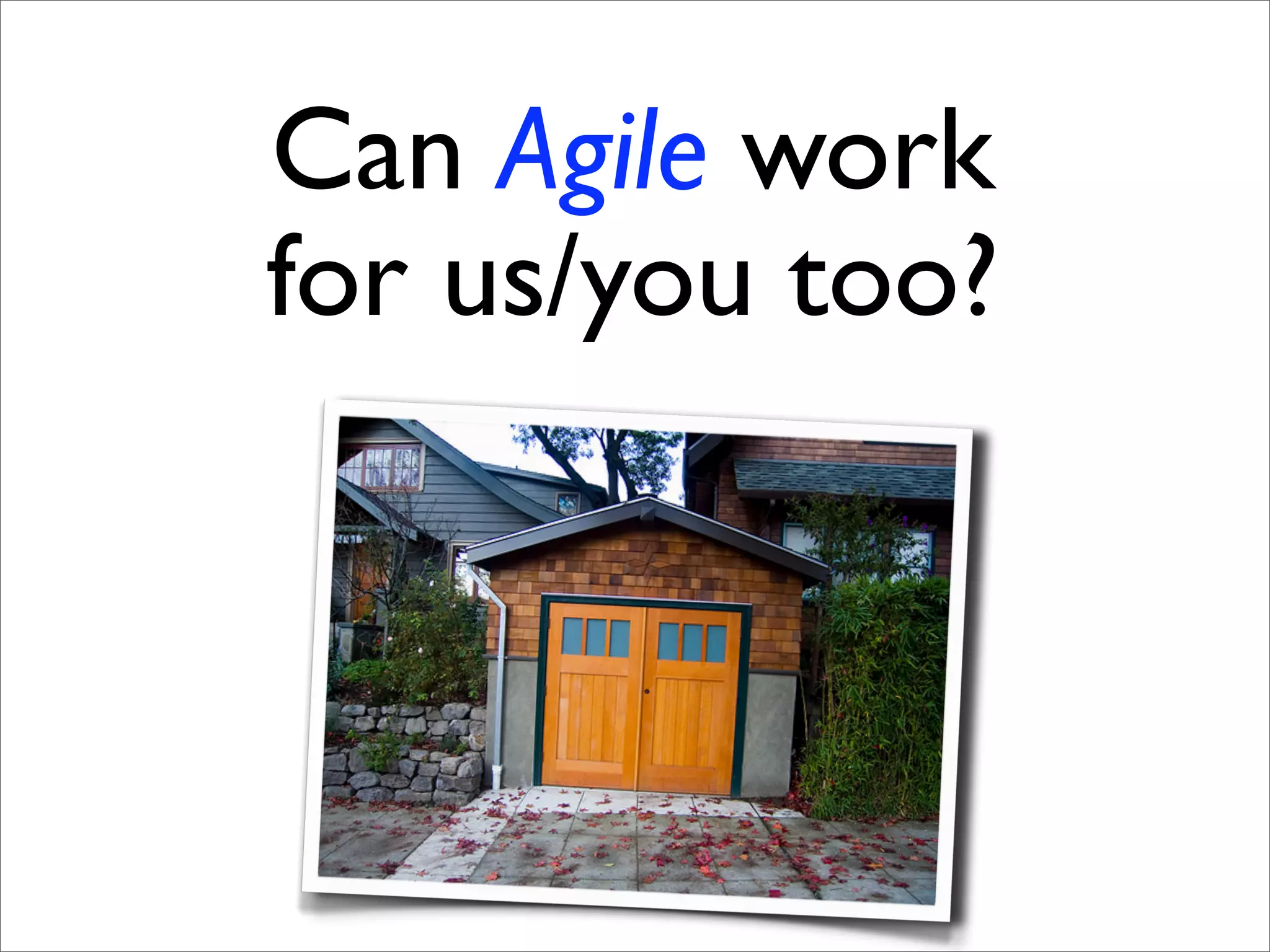 Sustainable Agile Development