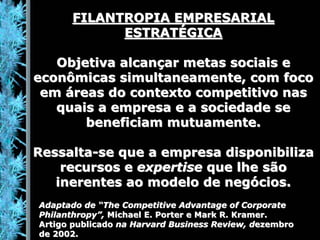 Responsabilidade Socioambiental Empresarial