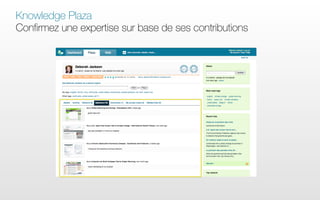 Knowledge Plaza
Confirmez une expertise sur base de ses contributions
 