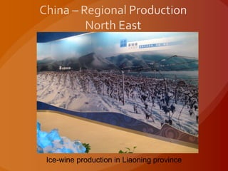Ice-wine production in Liaoning province
 