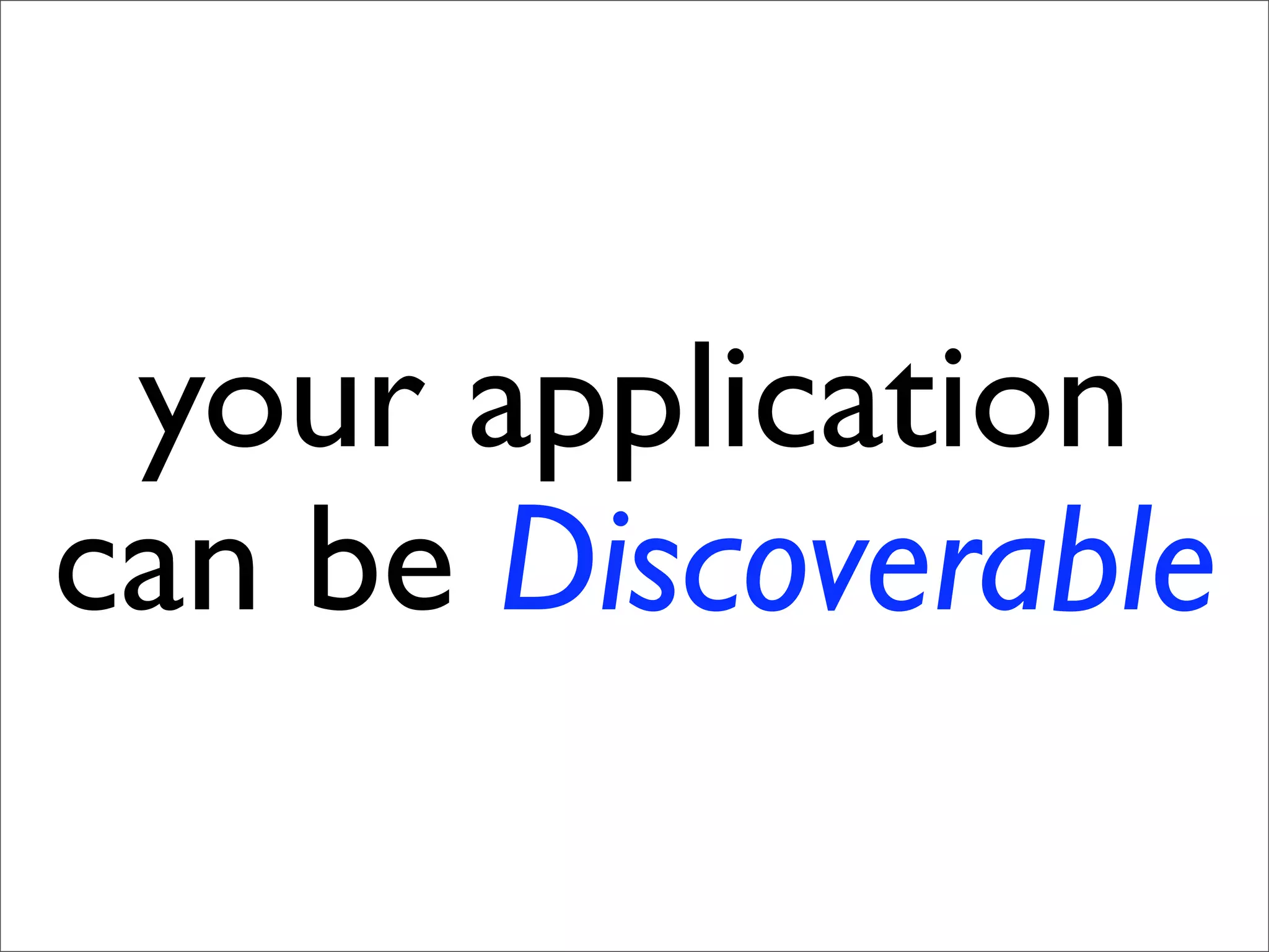 Resource Oriented Architectures