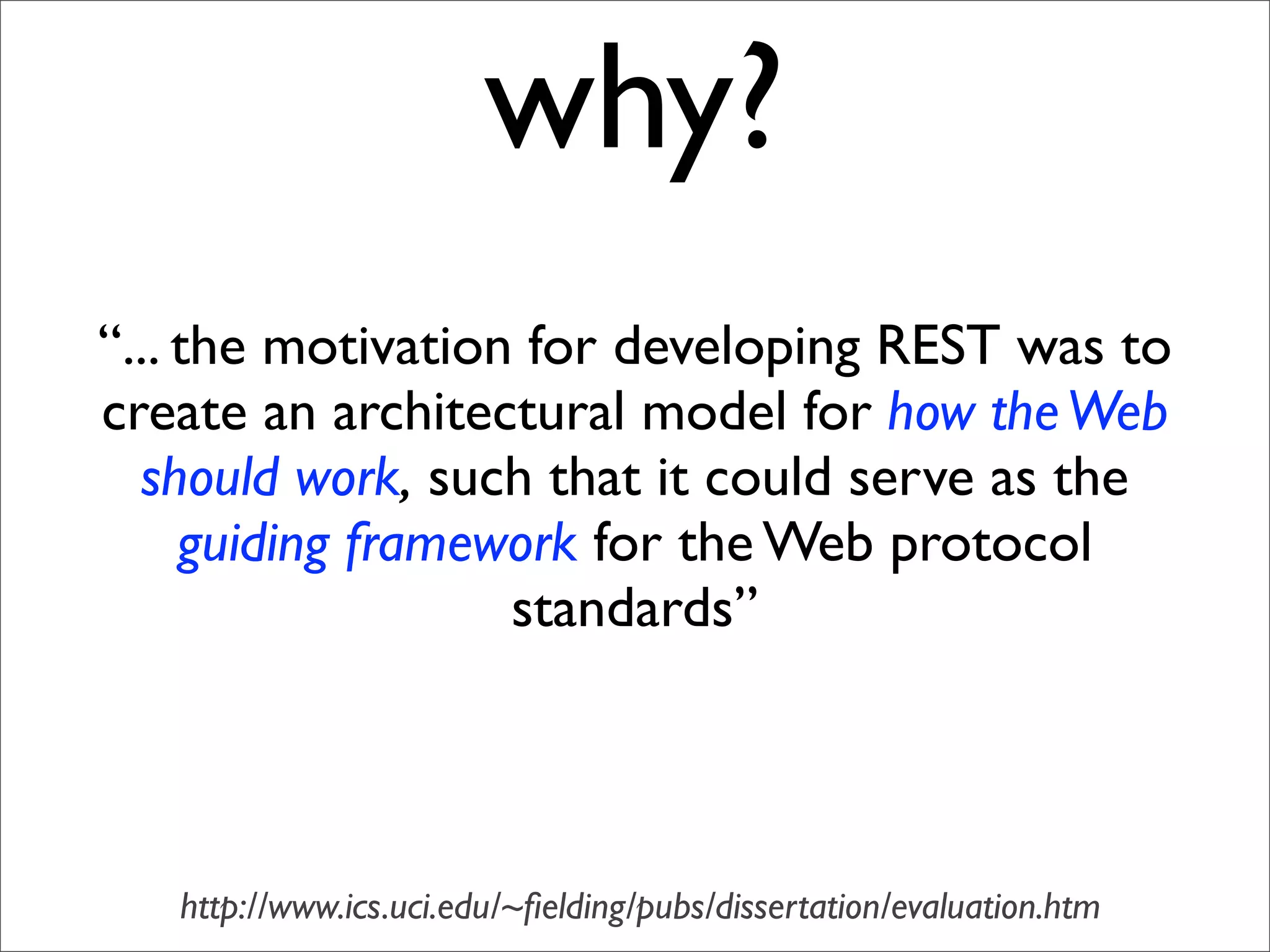 Resource Oriented Architectures