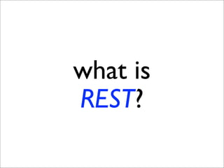 Resource Oriented Architectures