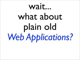 Resource Oriented Architectures