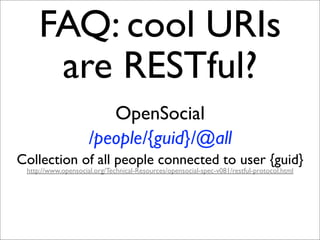 Resource Oriented Architectures