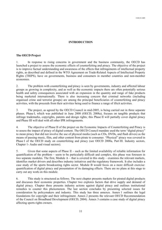 2009 05 20 Oecd Internet Piracy
