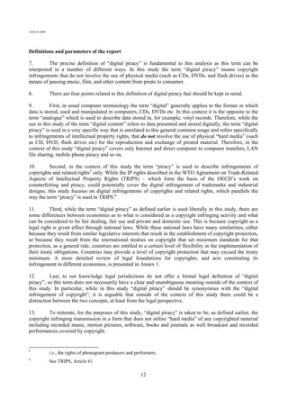 2009 05 20 Oecd Internet Piracy