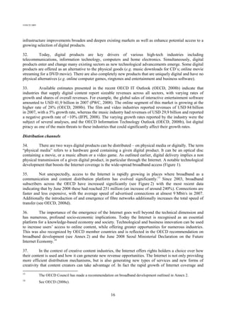 2009 05 20 Oecd Internet Piracy