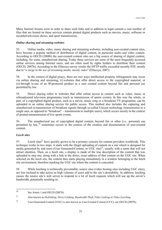 2009 05 20 Oecd Internet Piracy