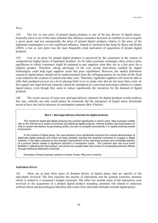 2009 05 20 Oecd Internet Piracy