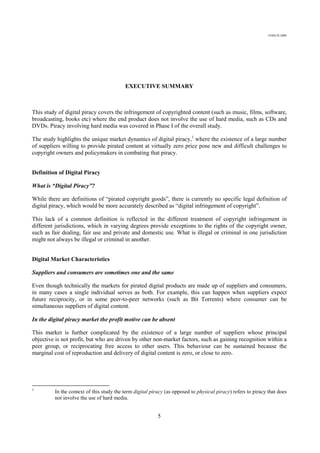 2009 05 20 Oecd Internet Piracy