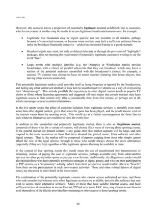 2009 05 20 Oecd Internet Piracy