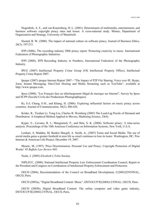 2009 05 20 Oecd Internet Piracy
