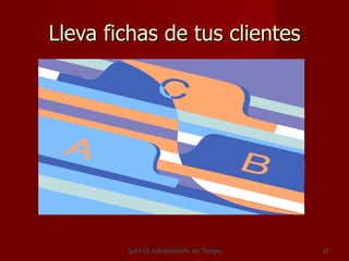 Lleva fichas de tus clientes GpiH-10. Administración del Tiempo. 