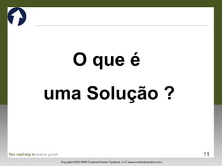 O que é  uma Solução ? 